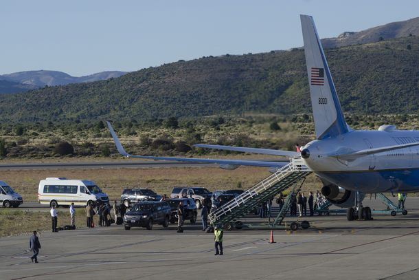 Tillerson llegó este sábado a Bariloche