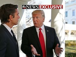 Donald Trump brindó su primerfa entrevista como presidente de Estados Unidos Donald Trump brindó su primerfa entrevista como presidente de Estados Unidos