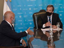 Justicia: el ministro Martín Soria se reunión con Carlos Rívolo, presidente de la Asociación de Fiscales y Funcionarios de la Nación (AFFUN)