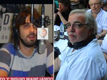 Pablo García y Eduardo Aliverti