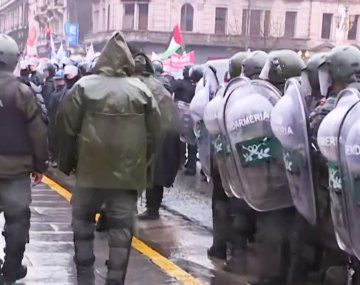 Otro miércoles de megaoperativo y represión contra los jubilados frente al Congreso