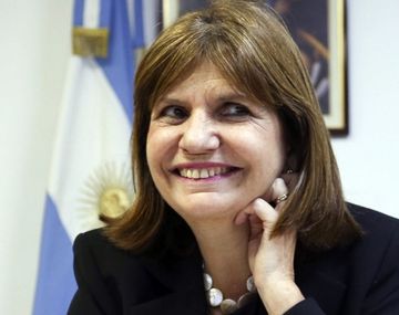 Patricia Bullrich, ministra de Seguridad de la Nación