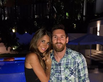 Leo Messi y Antonella Roccuzzo, en Ibiza