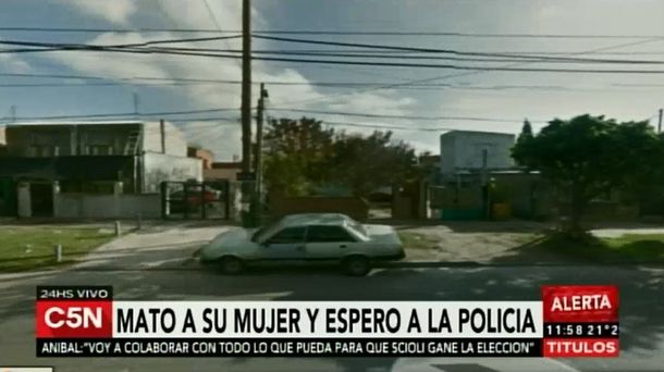 Femicidio en Villa Fiorito: mató a la esposa y esperó a la policía sentado en un sillón