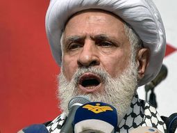 Naim Qassem, líder de Hezbolá.