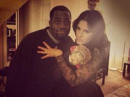 Kayne, Kim y North West Kayne, Kim y North West