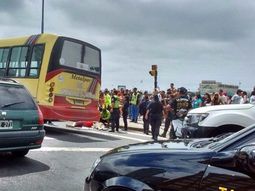 Un colectivo atropelló a unos ancianos en Mar del Plata Un colectivo atropelló a unos ancianos en Mar del Plata