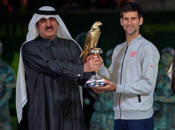 El serbio se quedó con el Abierto de Doha