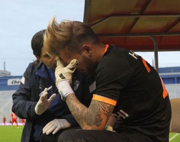 El arquero no tuvo el paso más feliz por el Fortín