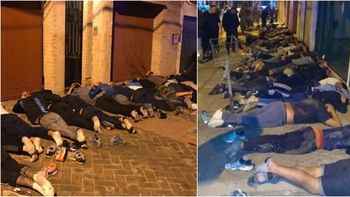 Así detuvieron a 51 barrabravas de Racing Así detuvieron a 51 barrabravas de Racing