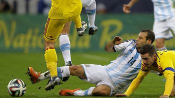 el partido de la seleccion argentina en bucarest, en fotos el partido de la seleccion argentina en bucarest, en fotos
