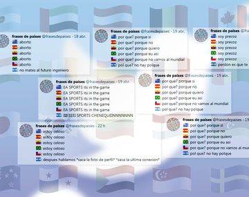 Frases de países: los nuevos memes que hacen reír a todo Twitter