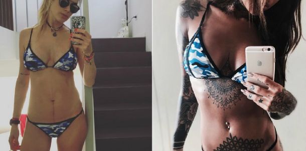 Chechu Bonelli, diosa a tres semanas de dar a luz y perlita fashionista con Candelaria Tinelli