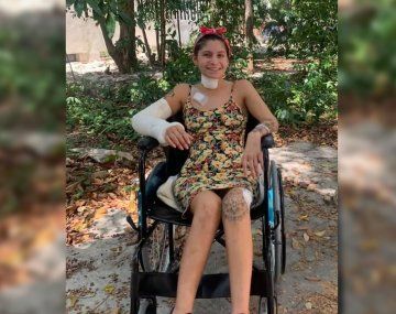 Dieron de alta a la sobreviviente del trágico accidente en Playa del Carmen