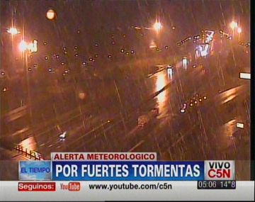 Nueva alerta por tormentas en la ciudad de Buenos Aires