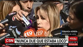 la abogada confirmo que lopez esta estresado, sufriendo y con medicacion para la presion la abogada confirmo que lopez esta estresado, sufriendo y con medicacion para la presion