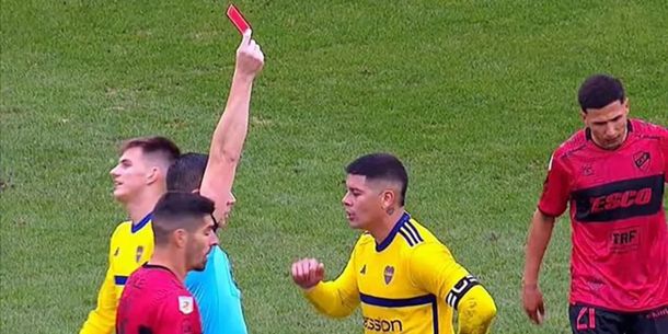 Cuántas veces expulsaron a Marcos Rojo en Boca: sus números