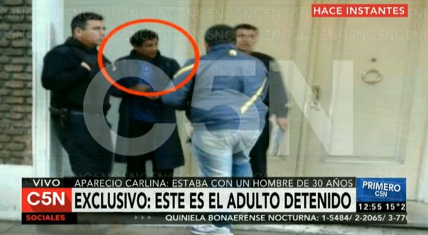Exclusivo C5N: éste es el hombre que estaba con Carlina en Palermo