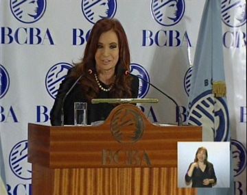 La Presidente anuncia la cancelación del Boden 2012