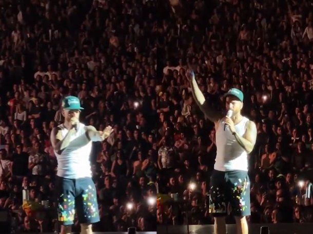 Video: Maluma interrumpió un show para retar a una madre que asistió con su bebé
