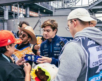 Colapinto se enteró del banderazo: su mensaje para los argentinos