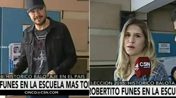 Así votó la familia Marcelo Tinelli en el histórico balotaje presidencial