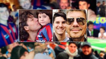 la foto para la nostalgia que publico marcelo tinelli junto a su hijo francisco la foto para la nostalgia que publico marcelo tinelli junto a su hijo francisco