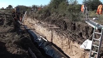 Se trasvasará agua desde el río San José al río Santa Lucía. Se trasvasará agua desde el río San José al río Santa Lucía.