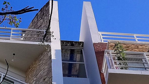 Edificio de donde cayó Ezequiel