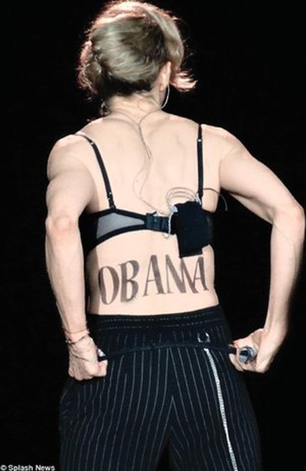 Abuchearon a Madonna por sus preferencias políticas