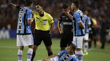 El volante fue la gran figura de la final, aunque salió lesionado en el primer tiempo El volante fue la gran figura de la final, aunque salió lesionado en el primer tiempo