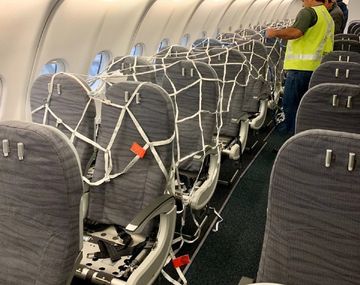 El avión de Aerolíneas Argentinas que se dirige a China