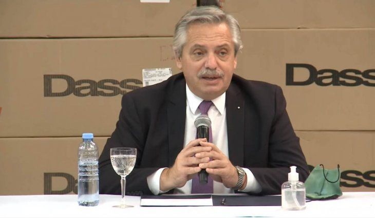 Alberto Fernández aseguró: Vinimos a proteger a quien invierte, da trabajo y produce