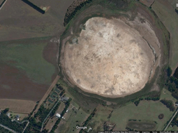 El pene dibujado en un lago seco de Australia fue encontrado en Google Maps