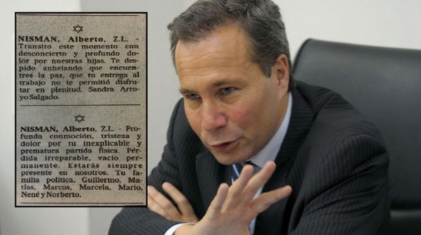 El adiós de la familia de Nisman: Esperamos que ahora puedas estar en paz