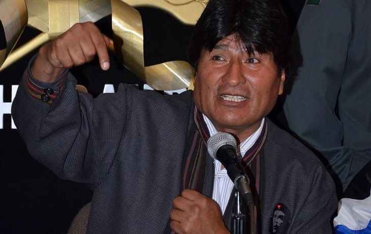 Desde Chile, Evo Morales abogó por la integración regional