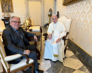 El rector de la UBA se reunió con el papa Francisco y hablaron sobre la educación pública