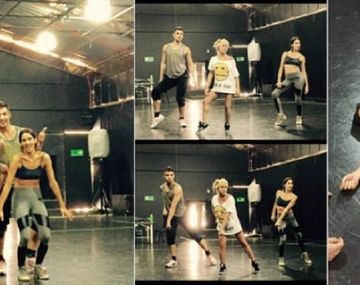 Así son los ensayo de Juana Viale para el Bailando 2015