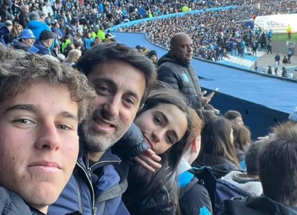 Diego Milito, presente en el clásico tras anunciar su candidatura a presidente de Racing