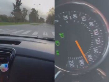 Otra Toretto al volante: una joven se grabó junto a una amiga manejando a 180 km/h en Berisso