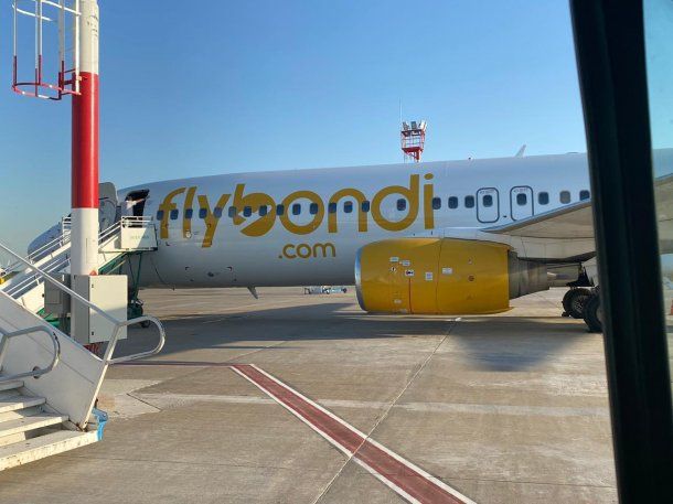 Flybondi en Ezeiza