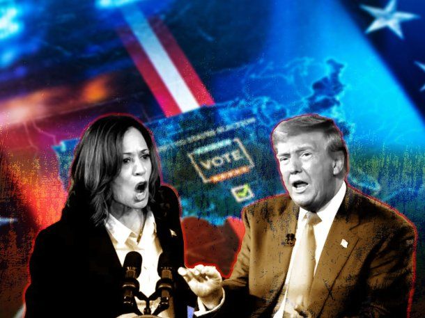 Elecciones en Estados Unidos: así llegan Kamala Harris y Donald Trump