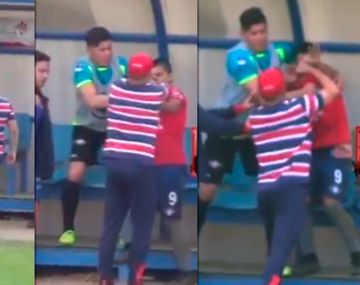 Escándalo: un ex Boca se agarró a piñas con el ayudante técnico de su equipo