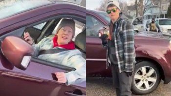 Las imágenes de Renee Nicole Good antes de que le dispararan (Video: Alpha News) Las imágenes de Renee Nicole Good antes de que le dispararan (Video: Alpha News)