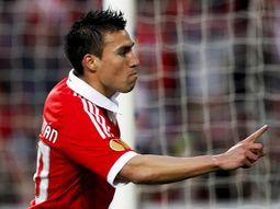 con un gol de nicolas gaitan, benfica se metio en la final con un gol de nicolas gaitan, benfica se metio en la final