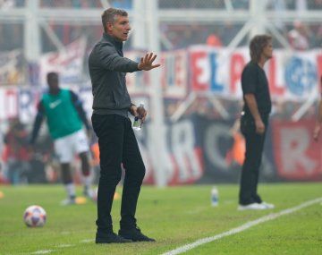 La bronca de Martín Palermo tras la derrota de Platense ante San Lorenzo