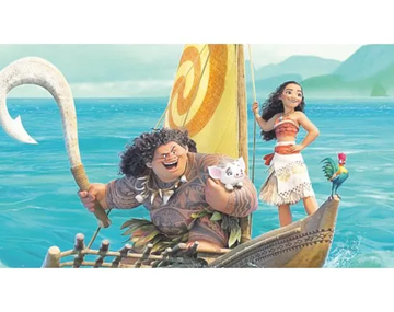 Así es como se vería Moana en la vida real, según la IA.