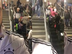 La pareja tardó en darse cuenta