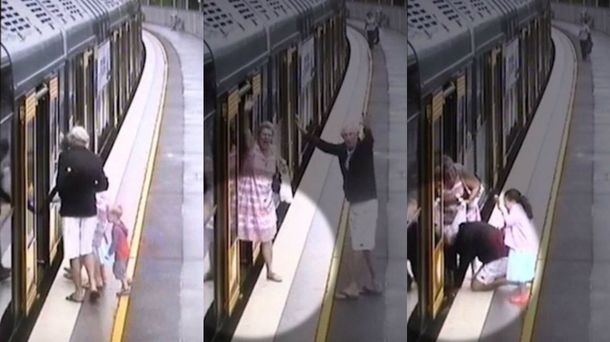 El niño cayó por el estrecho espacio entre el tren y el andén