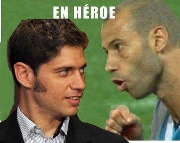 Mirá el meme de Mascherano y Kicillof que es furor en la web